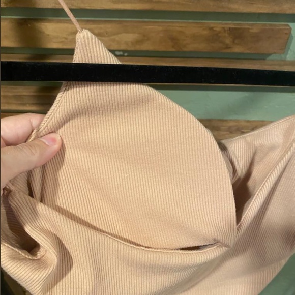 Spaghetti strap tank with built in bra - Picture 7 of 7